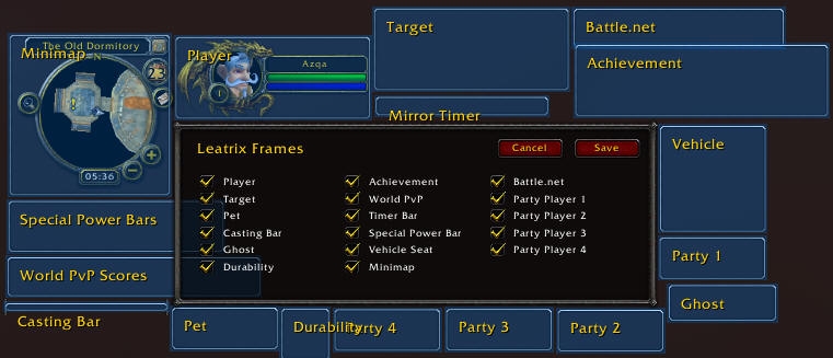 Leatrix Frames